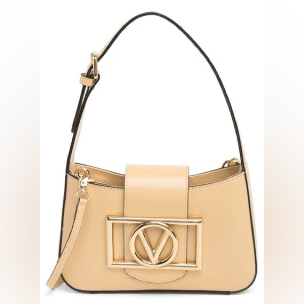 Valentino by Mario Valentino Kai Super V Leather Crossbody